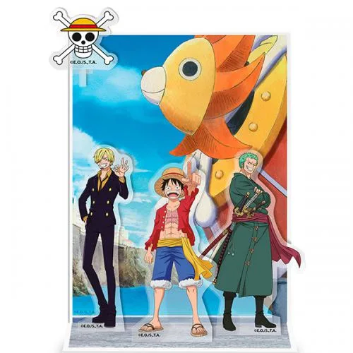 One Piece Acrylic Diorama: Trio