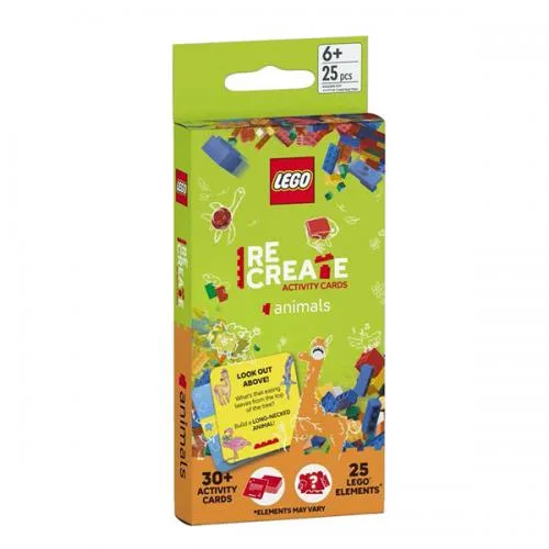 LEGO ReCreate Activity Cards: Animali