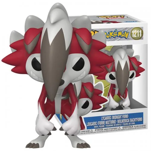 Funko POP! Pokemon: Lycanroc (Midnight) 1211
