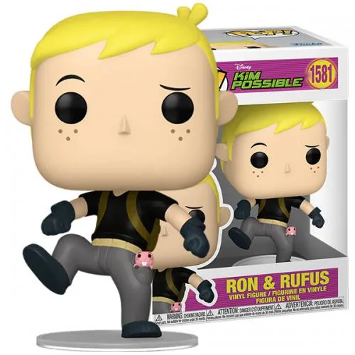 Funko POP! Kim Possible: Ron & Rufus (1581)