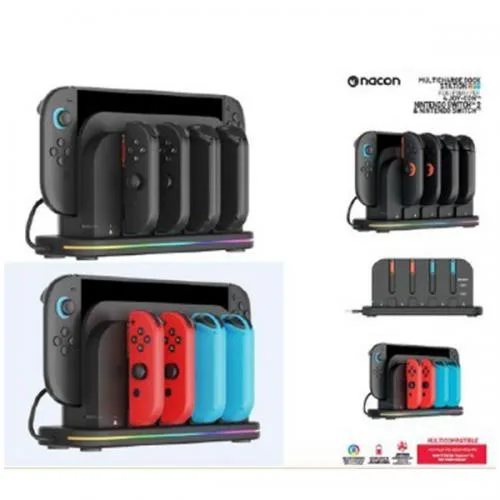Multicharg DockStation 4 Joy-Con Switch 2 -BIGBEN