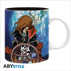 Albator Tazza 320ml Subli: Captain Harlock / Ship