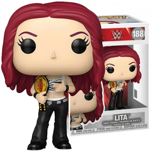 Funko POP! WWE: Lita w/Championship Belt (188)