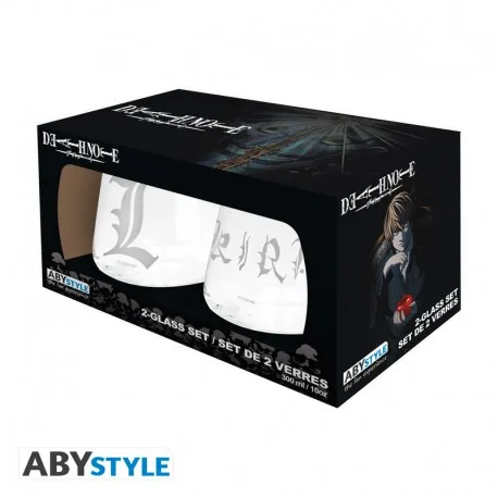 Death Note 2 Glass Set: Kira & l'Europe