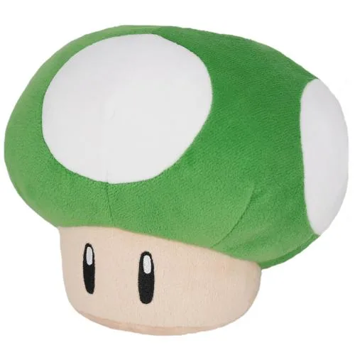 Nintendo Peluche Super Mario: Green Mushroom 16cm