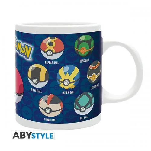 Pokemon Tazza 320ml Subli : Ball Varieties