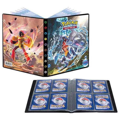 Pokemon Album 12 pagine 4 tasche Scarlatto e Violetto 04