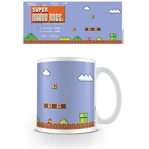 Super Mario Tazza 320ml Subli: Retro Title