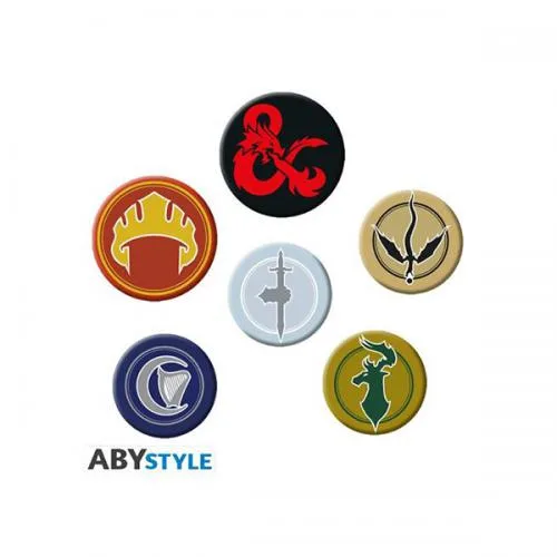 Dungeons & Dragons Spille Badge Pack: Factions