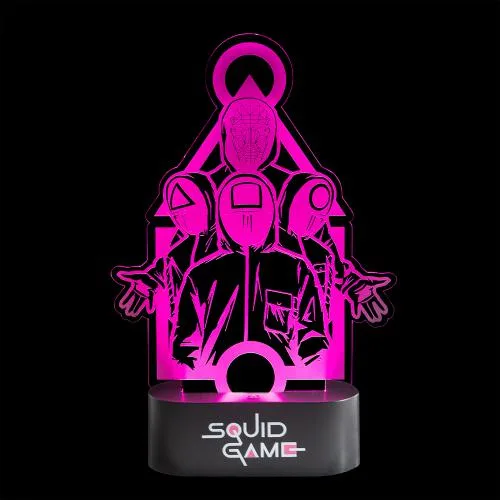 Squid Game Lampada Led da Tavolo: Logo