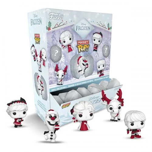 Funko Pocket POP! 12pz Disney Frozen HLDY: Snowballs Display