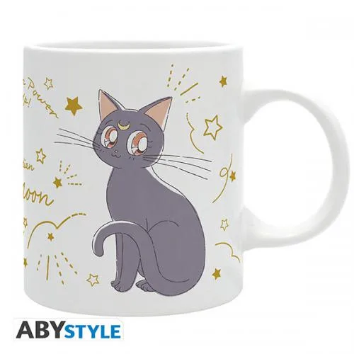 Sailor Moon Tazza 320ml Subli: Luna & Artemis Cats