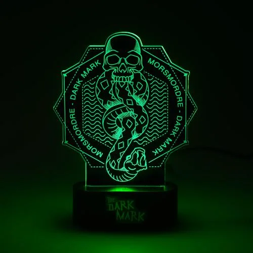 Harry Potter Lampada Led da Tavolo: Marchio Nero
