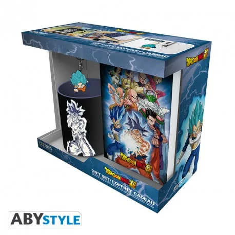 Dragon Ball Gift Set Tazza/Portachiavi/Notebook: Goku