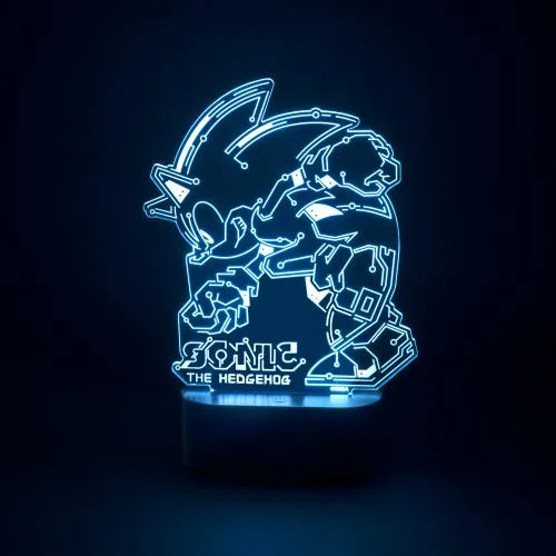 Sonic the Hedgehog Lampada Led da Tavolo: Speed Circuit