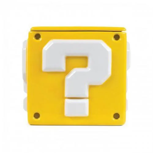 Super Mario Biscottiera Cookie Jar Question Mark Block