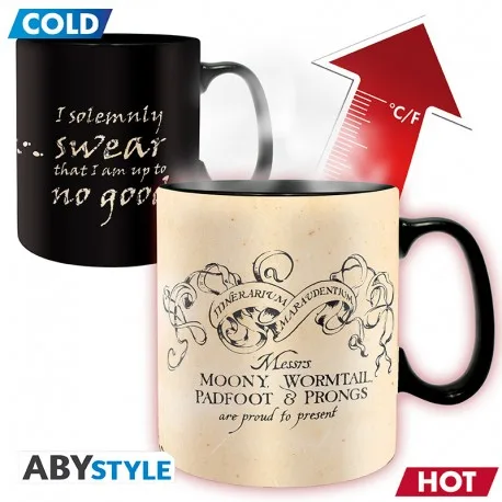 Harry Potter Tazza Heat Change 460ml: Marauder