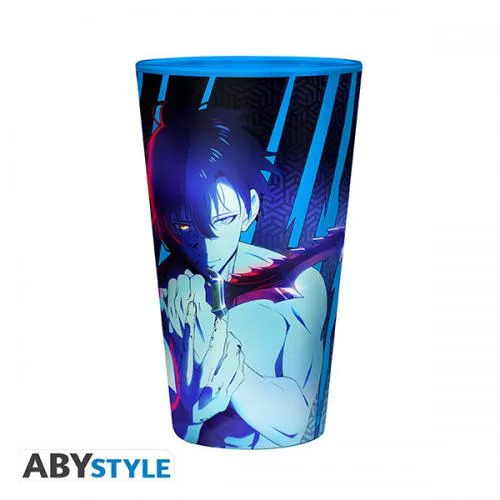 Solo Leveling Large Glass 400ml: Sung Jinwoo