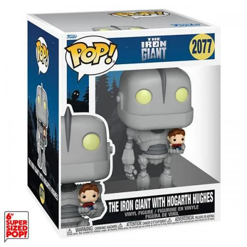 Funko POP! The Iron Giant: Iron Giant w/Hogarth 2077 DLX