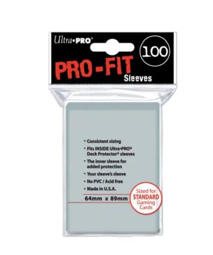 Proteggi Carte Standard 100 Bustine Ultra PRO