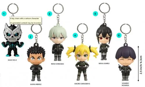 Yume (12pz) Blind Box Kaiju No.8 Pocket Hero Series 1