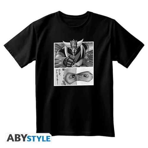 Grandizer (XL) T-shirt Unisex Black Grendizer & Duke