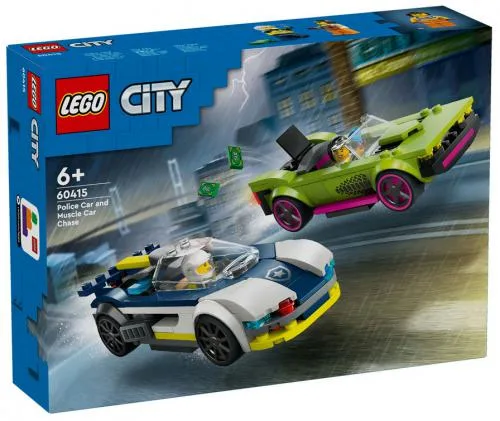 60415 LEGO City Police Inseguimento della Macchina da Corsa