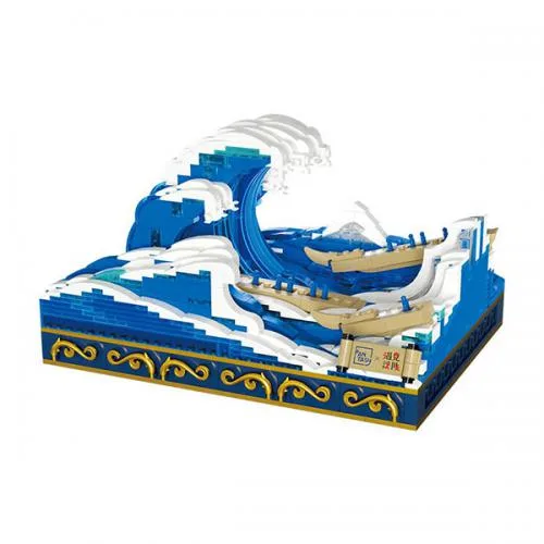 Grande Onda di Kanagawa Set Costruzioni 1345pz Pantasy
