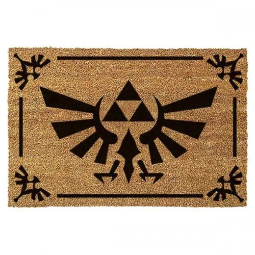 The Legend of Zelda Zerbino Triforce Black 40x57cm
