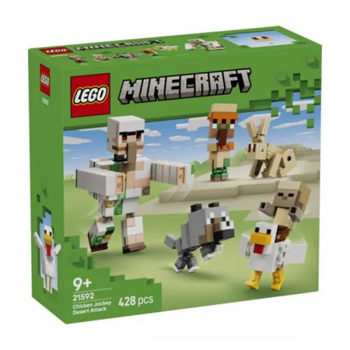 21592 LEGO Minecraft Attacco nel Deserto Fantino di Polli