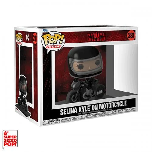 Funko POP! The Batman (2022): Selina Motorcycle (281) DLX