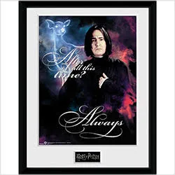 Framed Poster Harry Potter : Snape Always