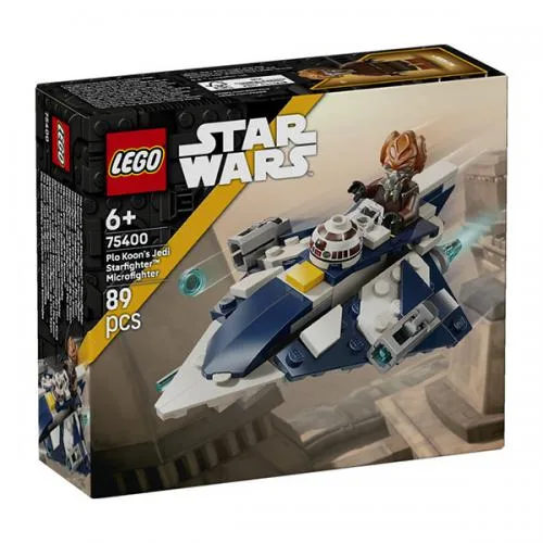 75400 LEGO Star Wars Microfighter Jedi Starfighter Plo Koon