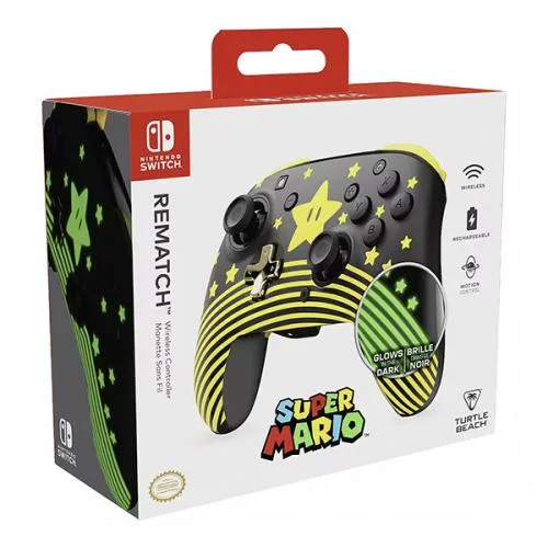 Pro Controller Rematch Wireless Mario Star