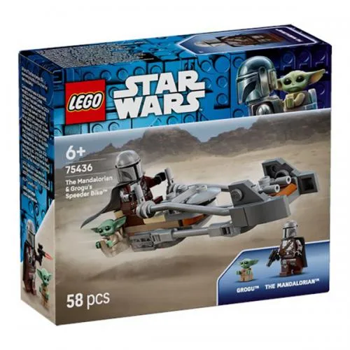 75436 LEGO Star Wars Speeder Bike Mandaloriano e Grogu